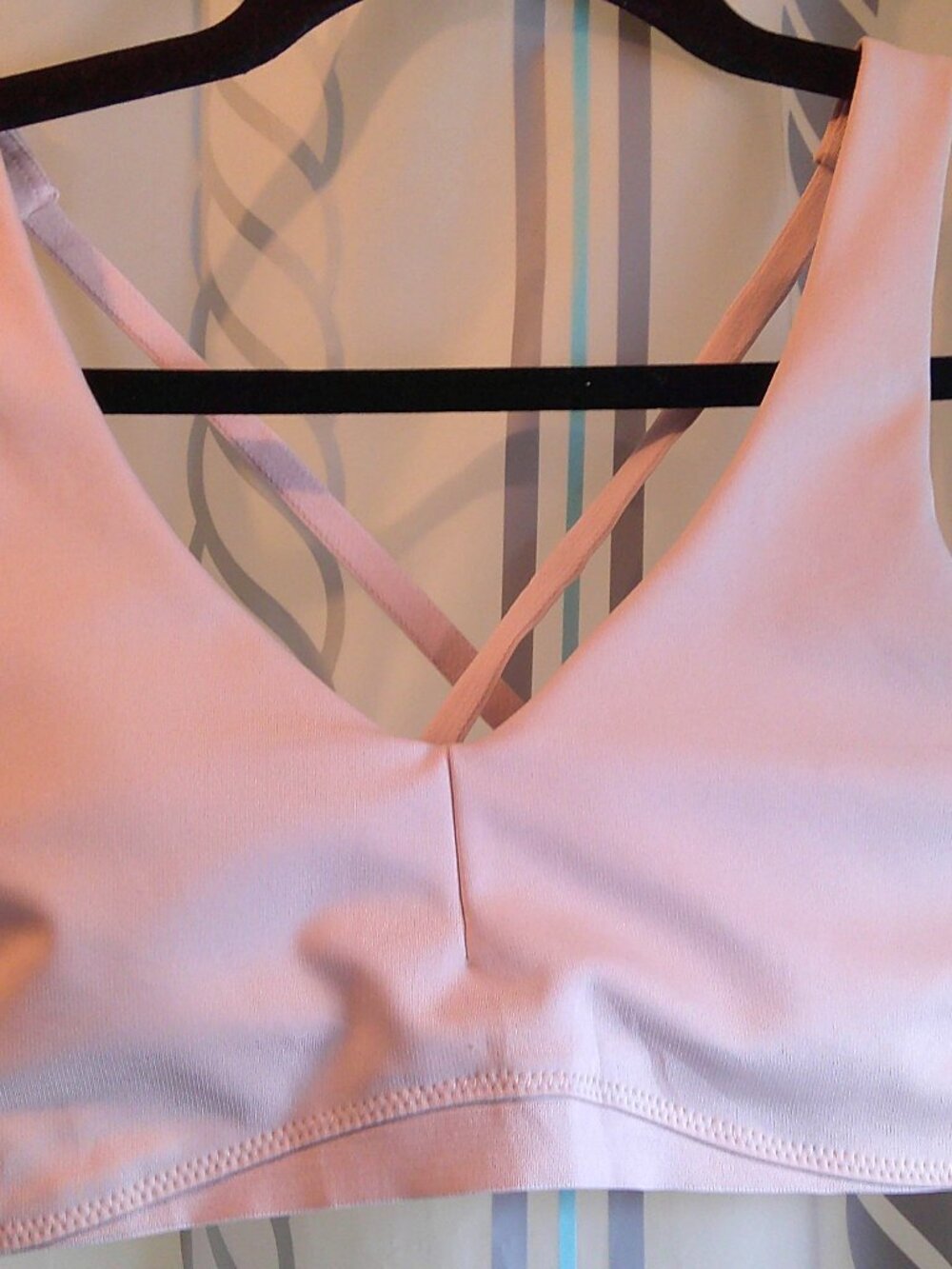 NEW THE NORTH FACE FlashDry Sports Bra/Bralette Cross Straps/Removable Pads XS